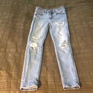 AE super hi-rise jegging, super stretch